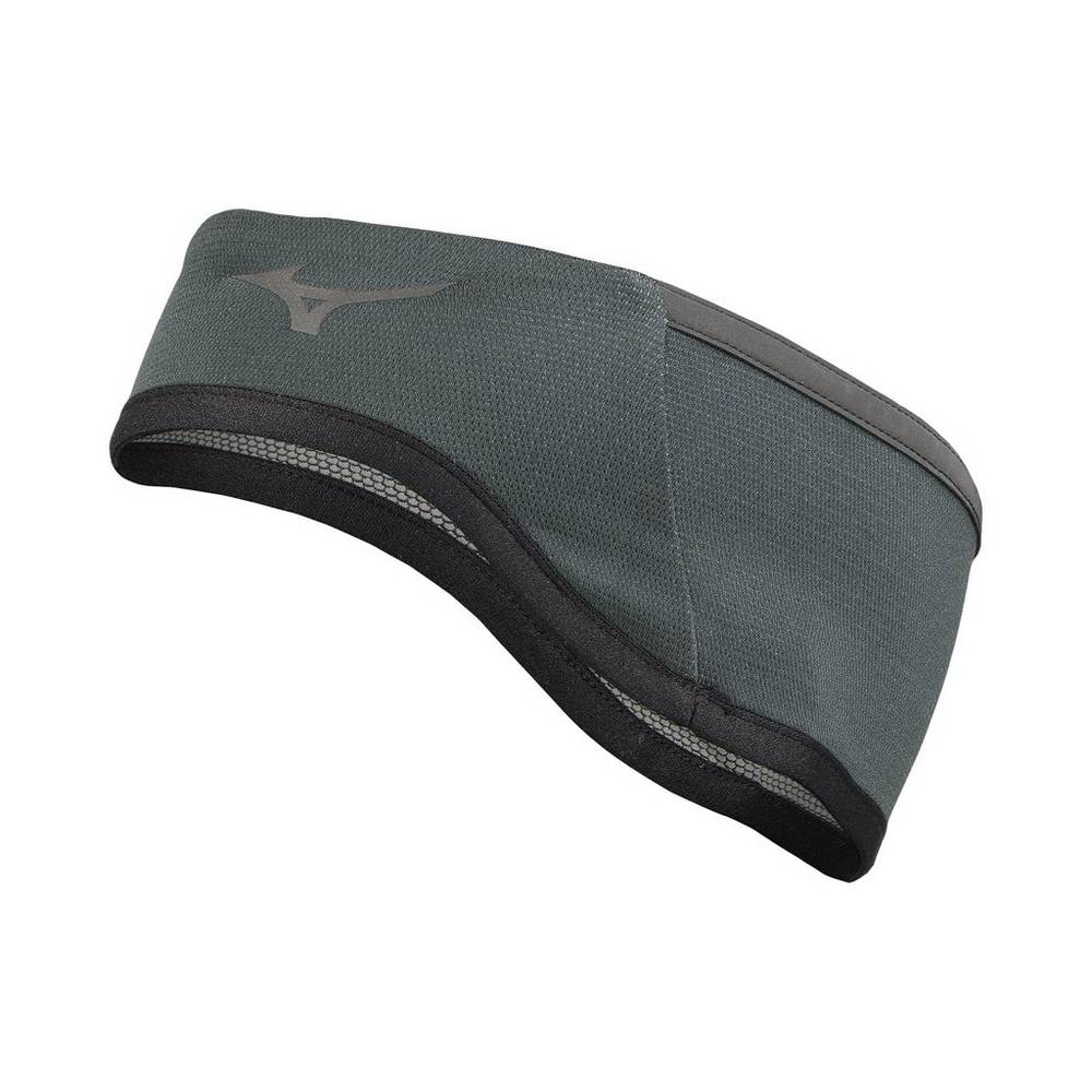 Mens Mizuno Breath Thermo® Running Headband Black Philippines (QHUYFK254)